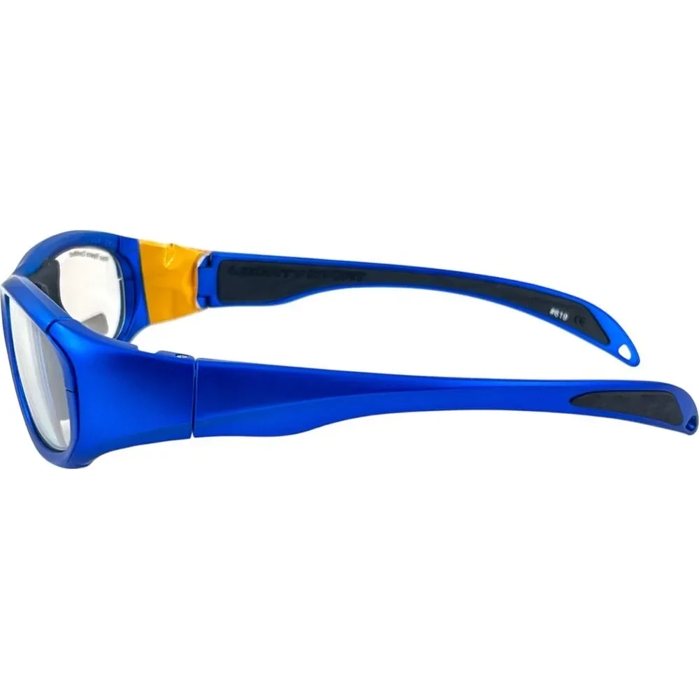 Liberty Sport Rec Specs MS1000 Protective Eyeglass Frame 51-17 Electric Blue